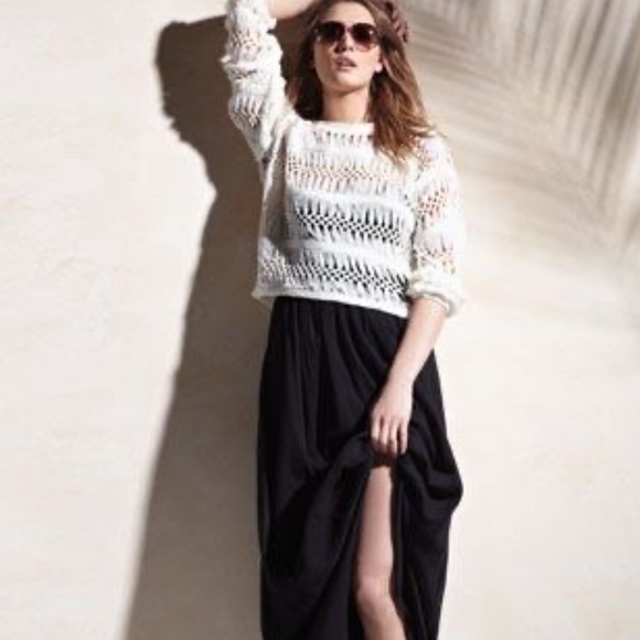 Cut25 open macrame pullover sweater S - Picture 2 of 16